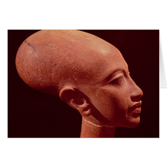 Portrait buste d'une fille du roi Akhenaten (Devant horizontal)