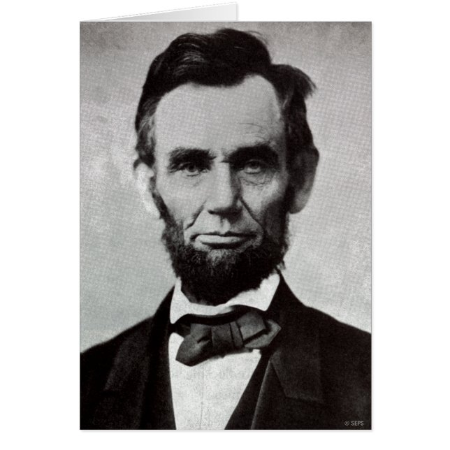 Portrait d'Abe Lincoln 2 (Devant)