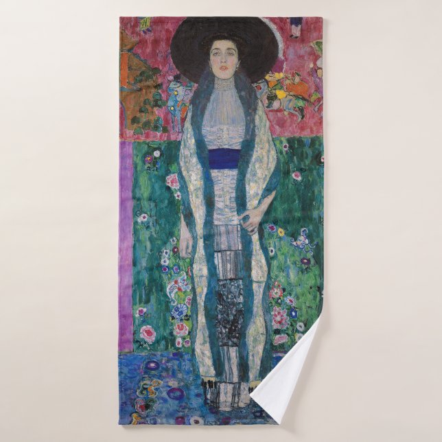 Portrait d'Adele Bloch Bauer, Gustav Klimt (Serviette de bain)