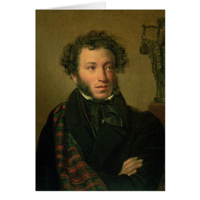 Portrait d'Alexandre Pushkin, 1827 (Devant)