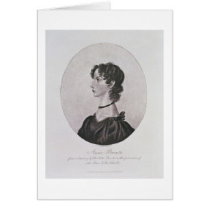 Portrait d'Anne Bronte (1820-49) d'un dessin i