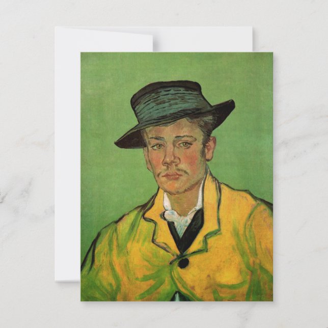 Portrait d'Armand Roulin par Vincent van Gogh (Devant)