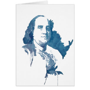 Portrait d'art de bruit de Ben Franklin dans le