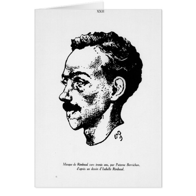 Portrait d'Arthur Rimbaud (Devant)