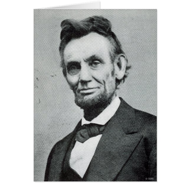 Portrait de Abe Lincoln 1 (Devant)