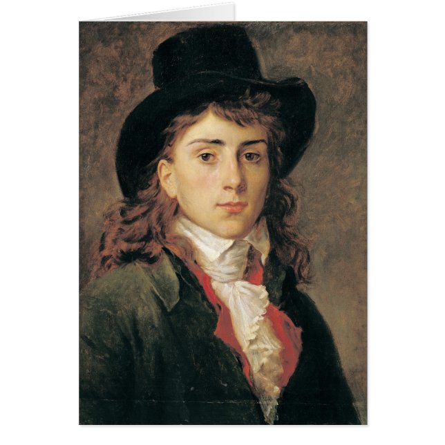 Portrait de baron Antoine Jean Gros âgé 20 (Devant)