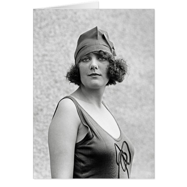Portrait de beauté de bain, 1922 (Devant)