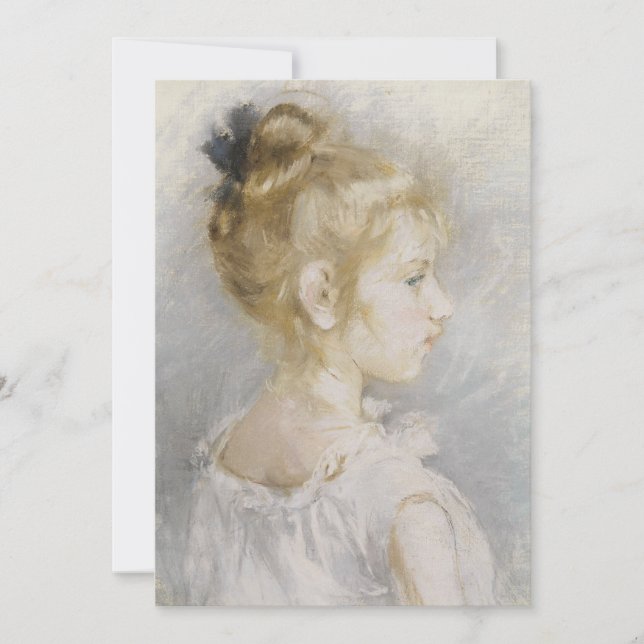 Portrait de Blanche Pontillon | Berthe Morisot (Devant)