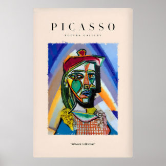 Portrait de buste de Picasso Impression d'art abst