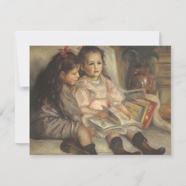 Portrait de Caillebotte Enfants par Pierre Renoir (Devant)