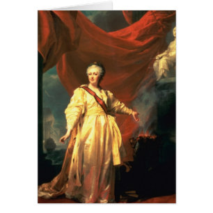 Portrait de Catherine The Great comme législateur