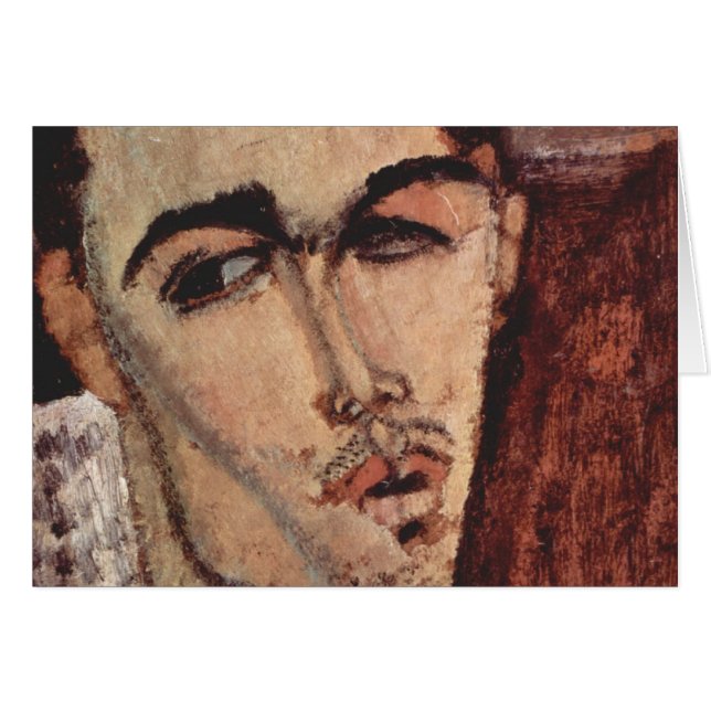 Portrait de Celso Lagar - Amedeo Modigliani (Devant horizontal)