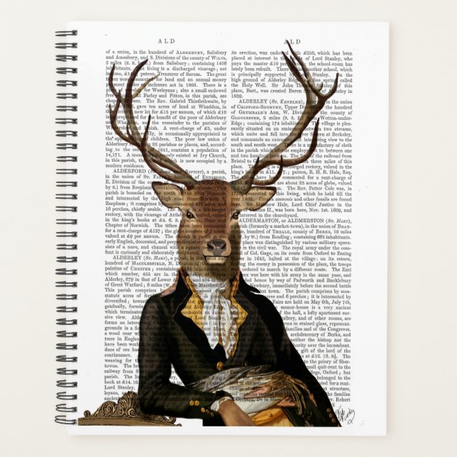 Portrait de cerfs (Devant)