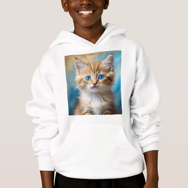 Portrait de chat adorable (Devant)