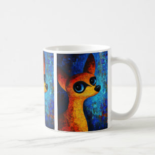 Portrait de chien Art Café Mug