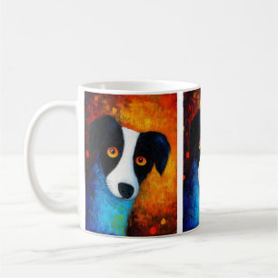 Portrait de chien Art Café Mug