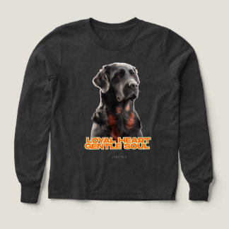 Portrait de chien noir élégant - Art réaliste pour