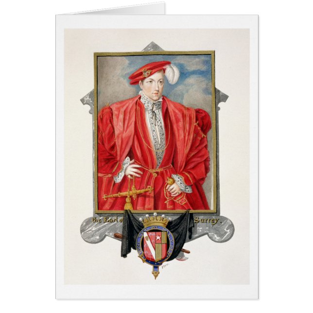 Portrait de comte de Henry Howard (c.1517-47) de (Devant)
