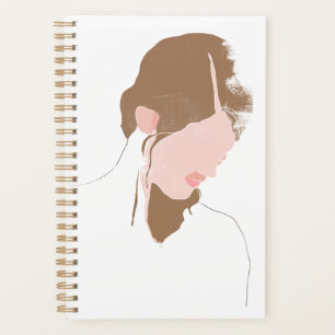 Portrait de contours moderne