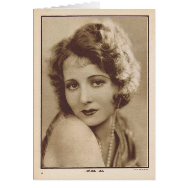 Portrait de cru de Sharon Lynn (Devant)