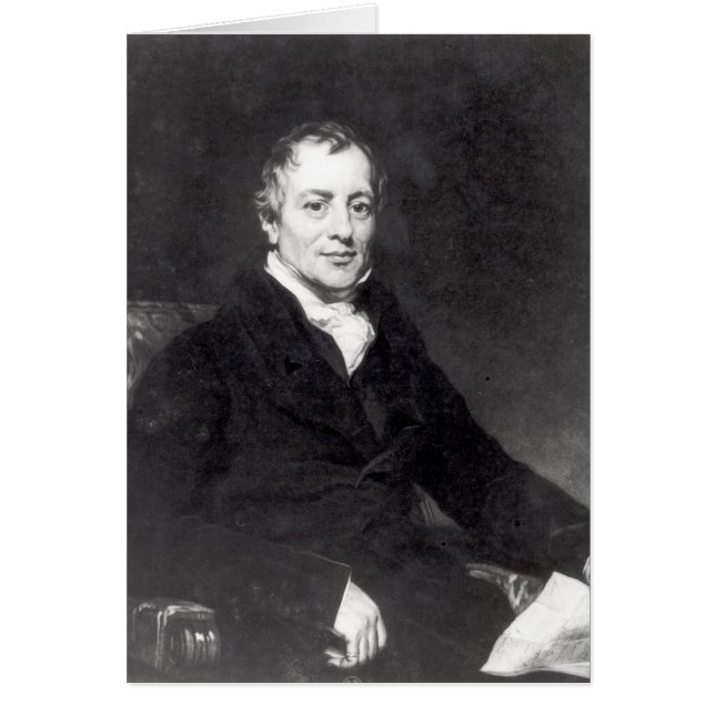 Portrait de David Ricardo (Devant)