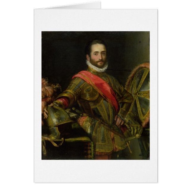 Portrait de della Rovere, c.1572 (huile de (Devant)