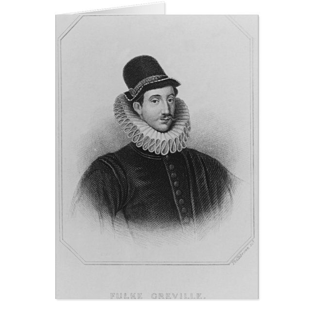 Portrait de ęr baron Brooke de Fulke Greville (Devant)