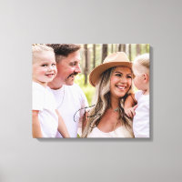 Portrait de famille Grande toile Impression