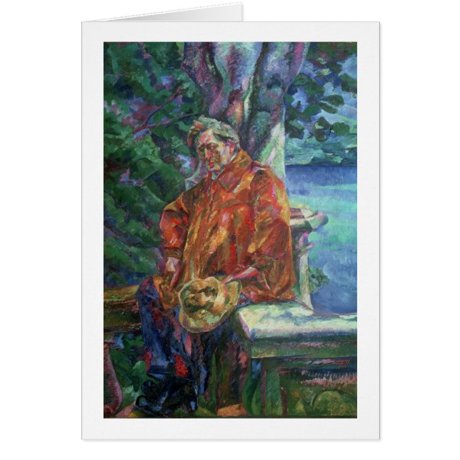 Portrait de Ferruccio Busoni (1866-1924) 1916 (Devant)