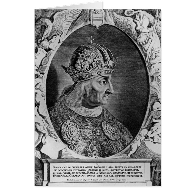 Portrait de Frederick IV, empereur romain saint (Devant)