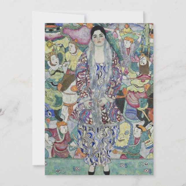 Portrait de Friederike Maria Beer par Gustav Klimt (Devant)