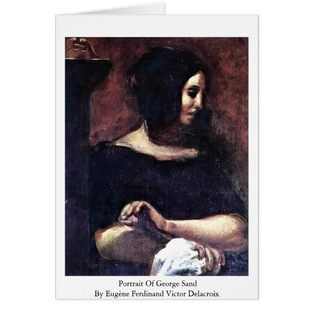 Portrait de George Sand (Devant)