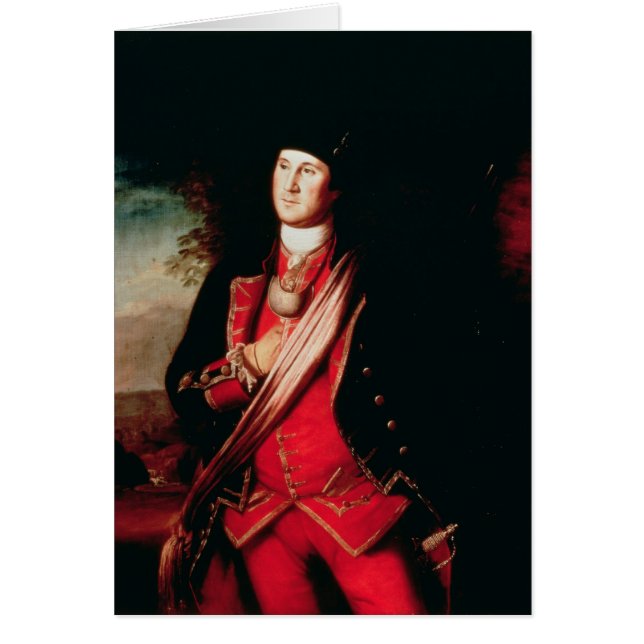 Portrait de George Washington 1772 (Devant)