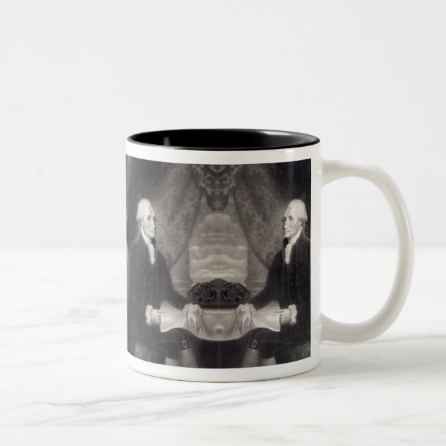 Portrait de George Washington mug (Droit)