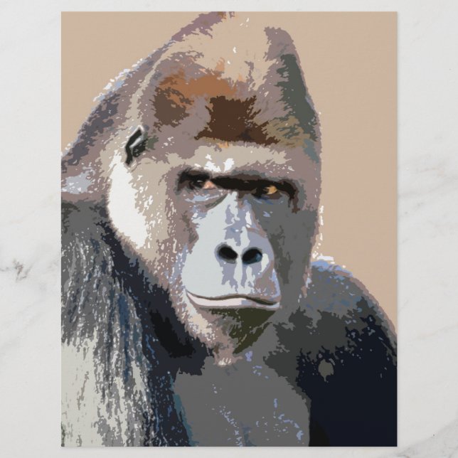 Portrait de Gorilla (Devant)