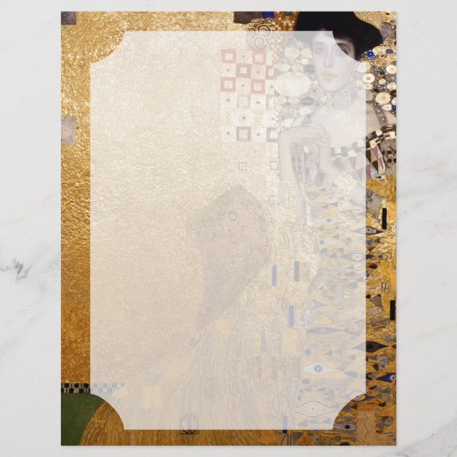 Portrait de Gustav Klimt d'Adel Bloch Bauer 1907 (Devant)