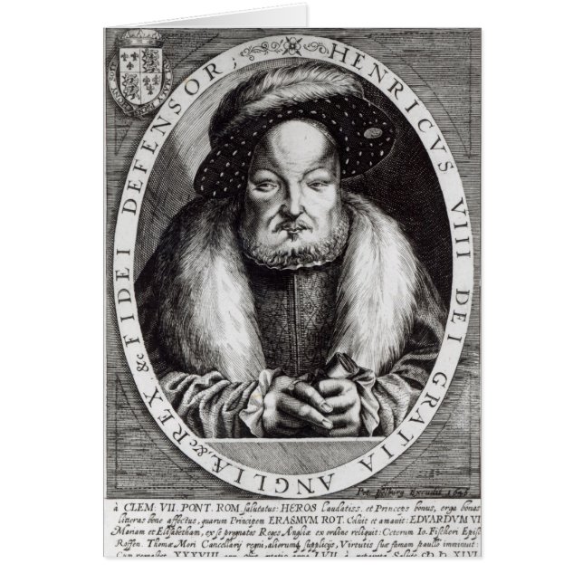 Portrait de Henry VIII (Devant)