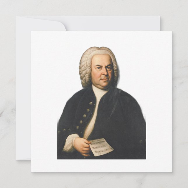 Portrait de J.S. Bach (Devant)