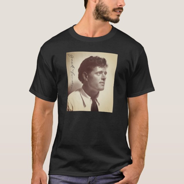 Portrait de Jack London T-Shirt (Devant)