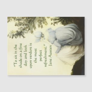 Portrait de Jane Austen + citation