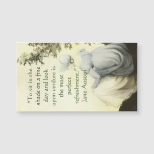 Portrait de Jane Austen + citation