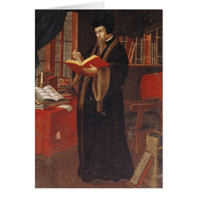 Portrait de Jean Calvin (Devant)