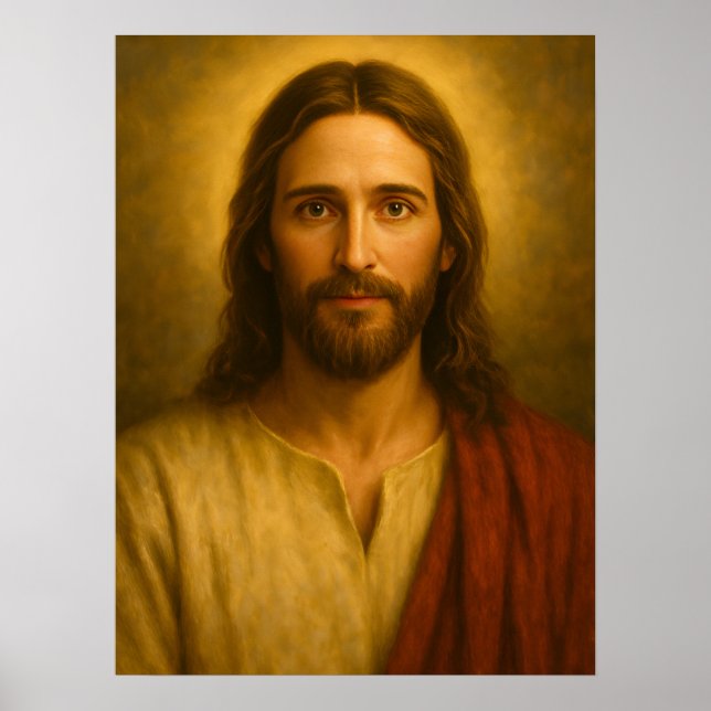 Portrait de Jésus-Christ #1™ LDS affiche d'art mur (Devant)