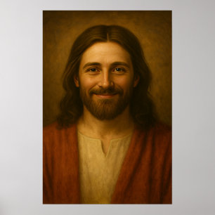 Portrait de Jésus-Christ #3™ Art mural LDS Poster