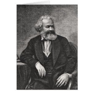 Portrait de Karl Marx 1857