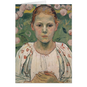 Portrait de Kathe von Bach Dans le jardin