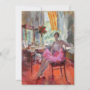 Portrait de la Ballerina Vera Trefilova   Korovin