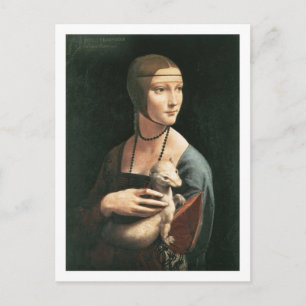 Portrait de la carte postale Cecilia Gallerani