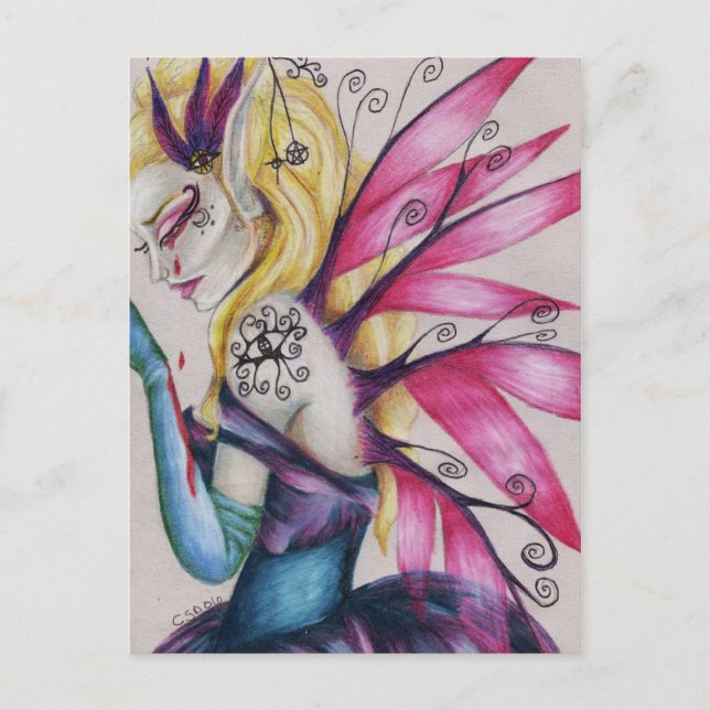 Portrait de la carte postale Douce tristesse (Devant)