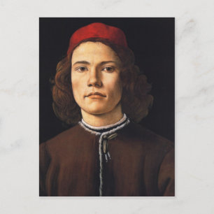 Portrait de la carte postale Young Man